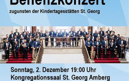 Benefizkonzert des Polizeiorchesters Bayern in Amberg