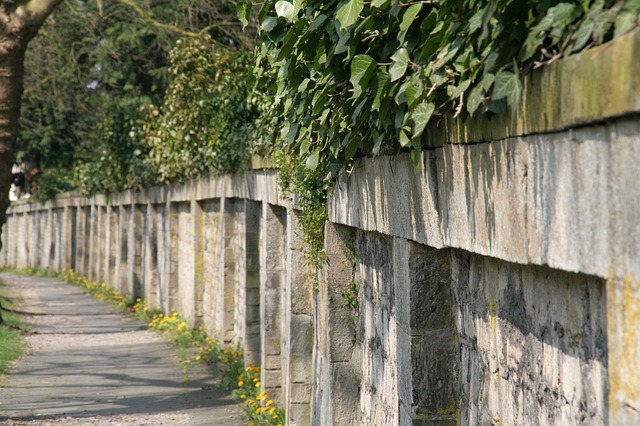 Friedhofsmauer