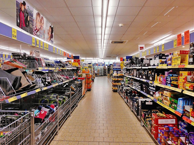 Supermarkt Verbrauchermarkt