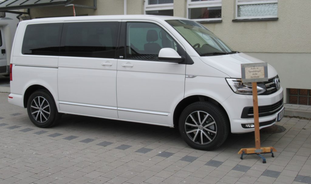 sichergestellter VW-Bus