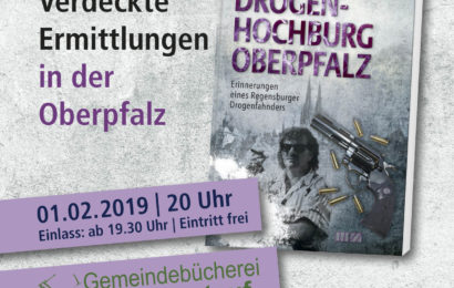 „Drogenhochburg Oberpfalz“ – Buchvorstellung in Donaustauf