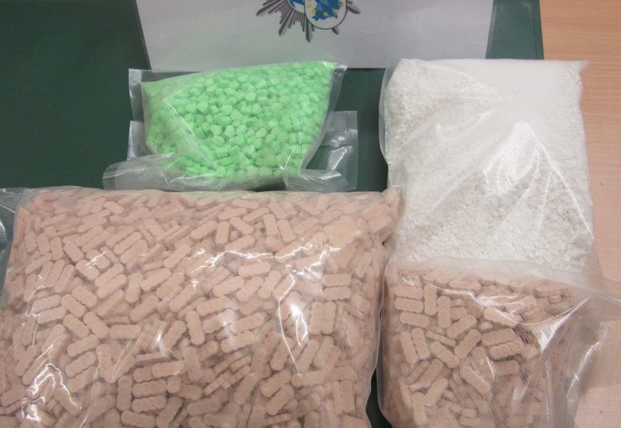 Festnahme der Grenzpolizei Waidhaus nach Fund von Amphetaminen im Kilobereich
