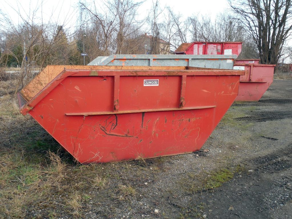 Bauschuttcontainer