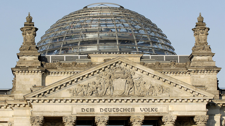 Aus dem Deutschen Bundestag überträgt das ZDF die Gedenkstunde für die Opfer des Nationalsozialismus. Copyright: ZDF/Jürgen Detmers