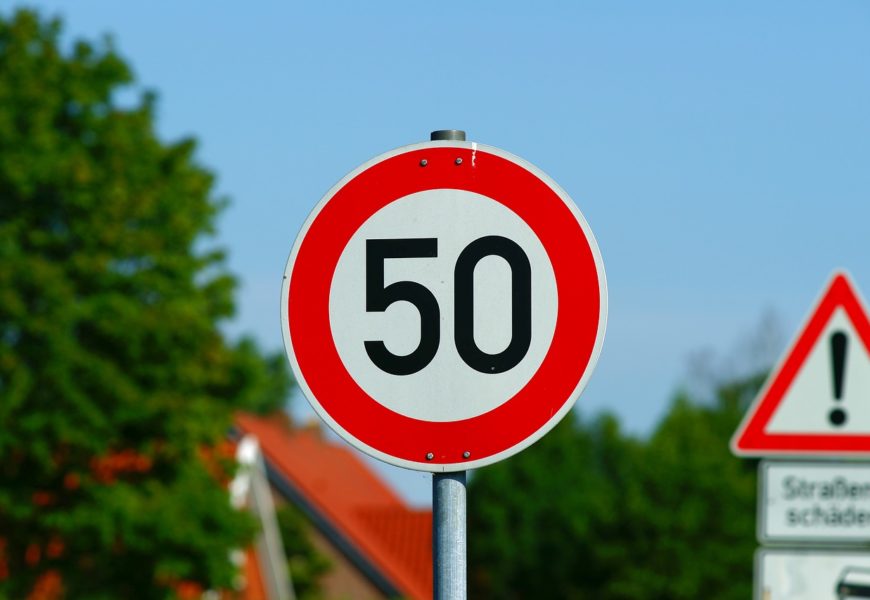 Diebstahl eines Verkehrszeichens