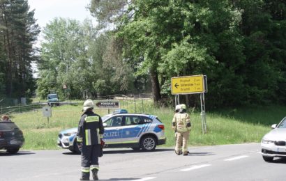 Undichter Bitumentank sorgt für Großeinsatz