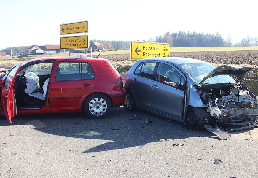 Verkehrsunfall mit einem Leichtverletzten