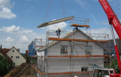 Graffiti-Sprüher auf Baustelle in Poppenricht unterwegs