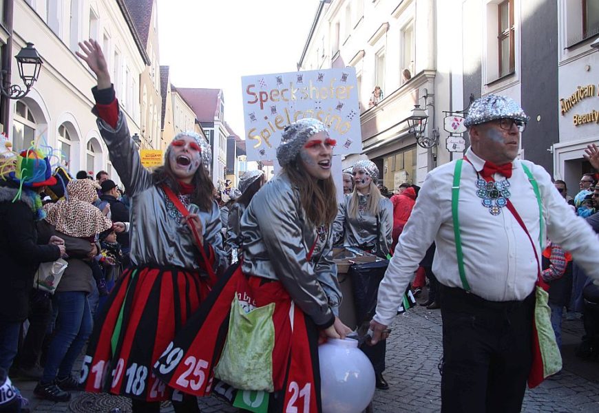 Faschingszug in Pfreimd verlief störungsfrei