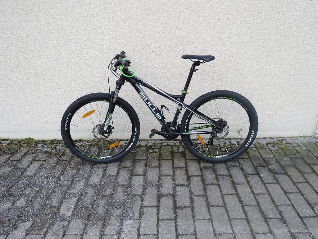 Aufgefundenes Mountainbike Foto: Polizei Schwandorf