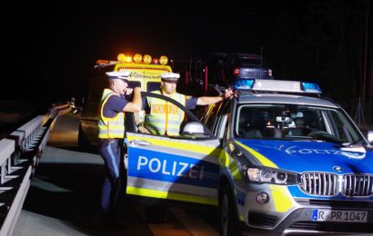 Mit Alkohol auf der A6 unterwegs