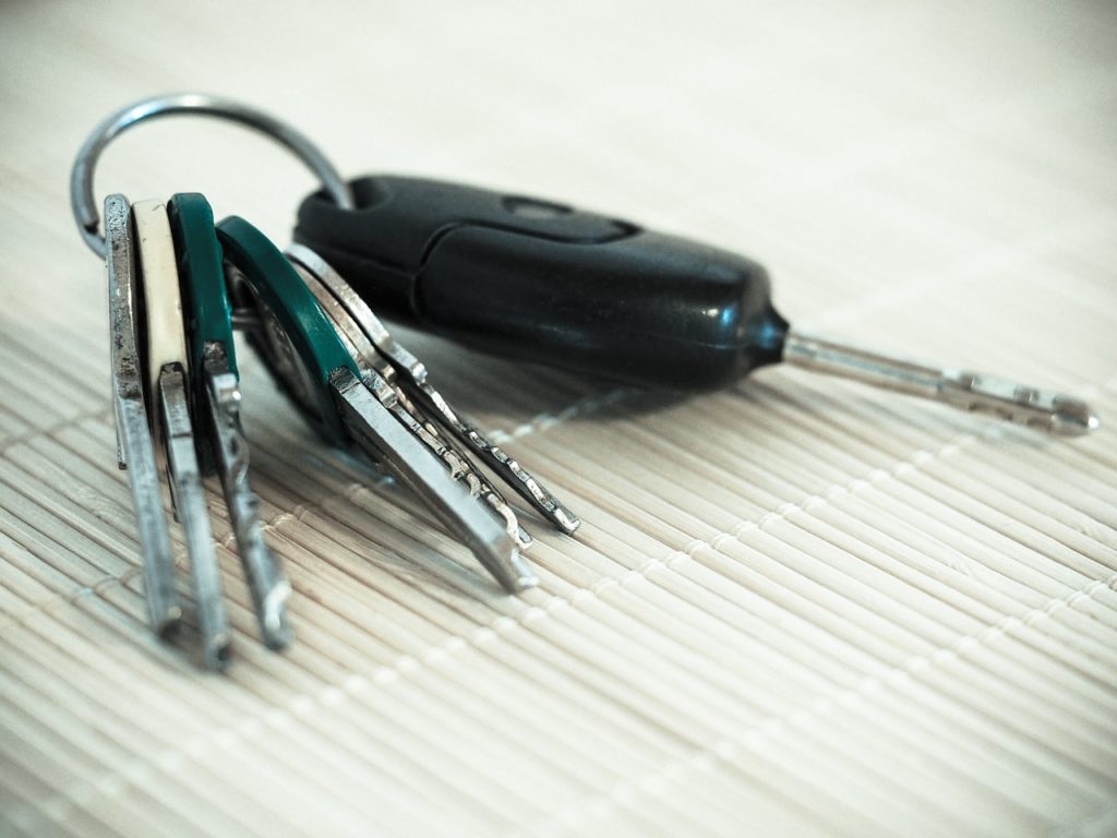 Schlüsselbund mit Autoschlüssel Symbolbild: Pixabay