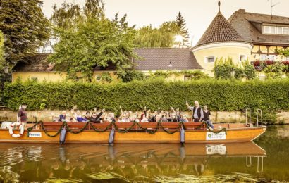 Zur Plättenfahrt und ins Theater mit dem Amberger Stadtgeld