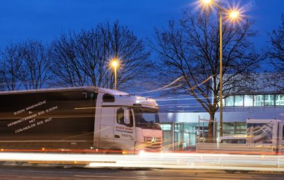 Sattelzug mit 115 km/h unterwegs