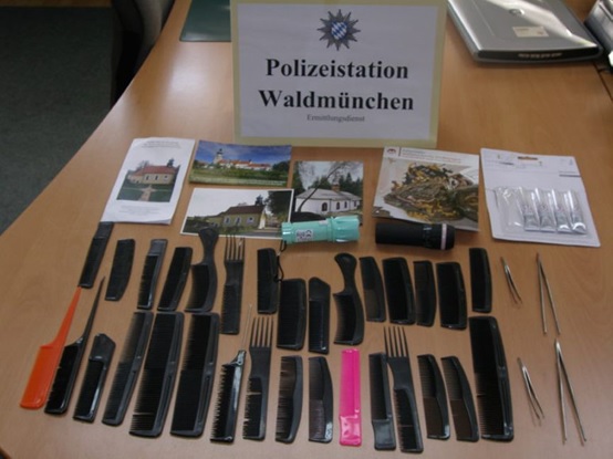 Tatwerkzeuge des Opferstockdiebs Foto: Polizei