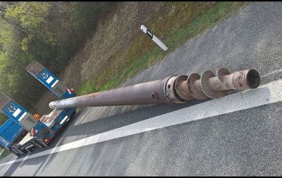 Verkehrsunfall mit Sachschaden auf der A6