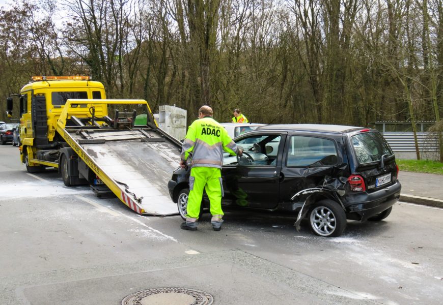 Beim Spurwechsel kam es zum Zusammenstoß