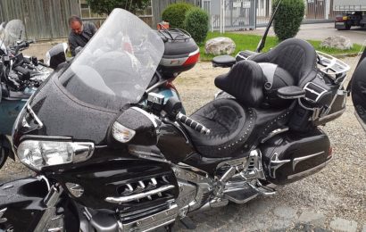 Mit GoldWing gestürzt