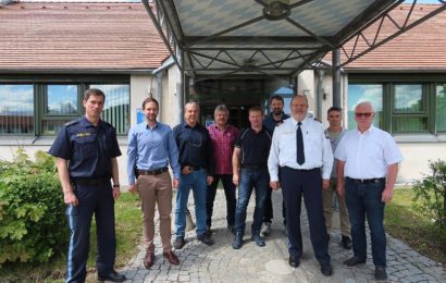 Antrittsbesuch des neuen Oberpfälzer Polizeipräsidenten Norbert Zink