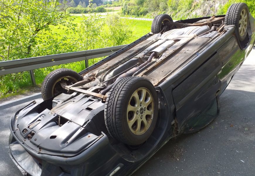 Verkehrsunfall beim Abbiegen