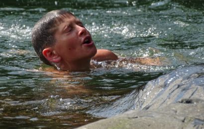 Donauschwimmer leistet Widerstand