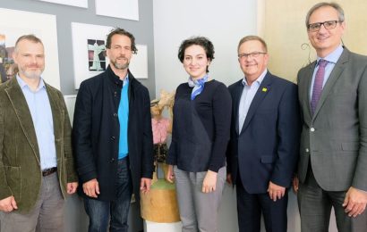 Start  von StimulART vor Ort in Amberg