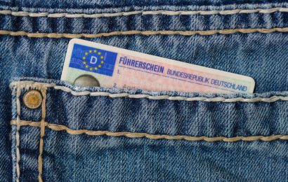 Zum Fahren wird Führerschein benötigt