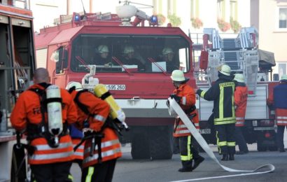 Brand in einer Entsorgungsfirma in Windischeschenbach