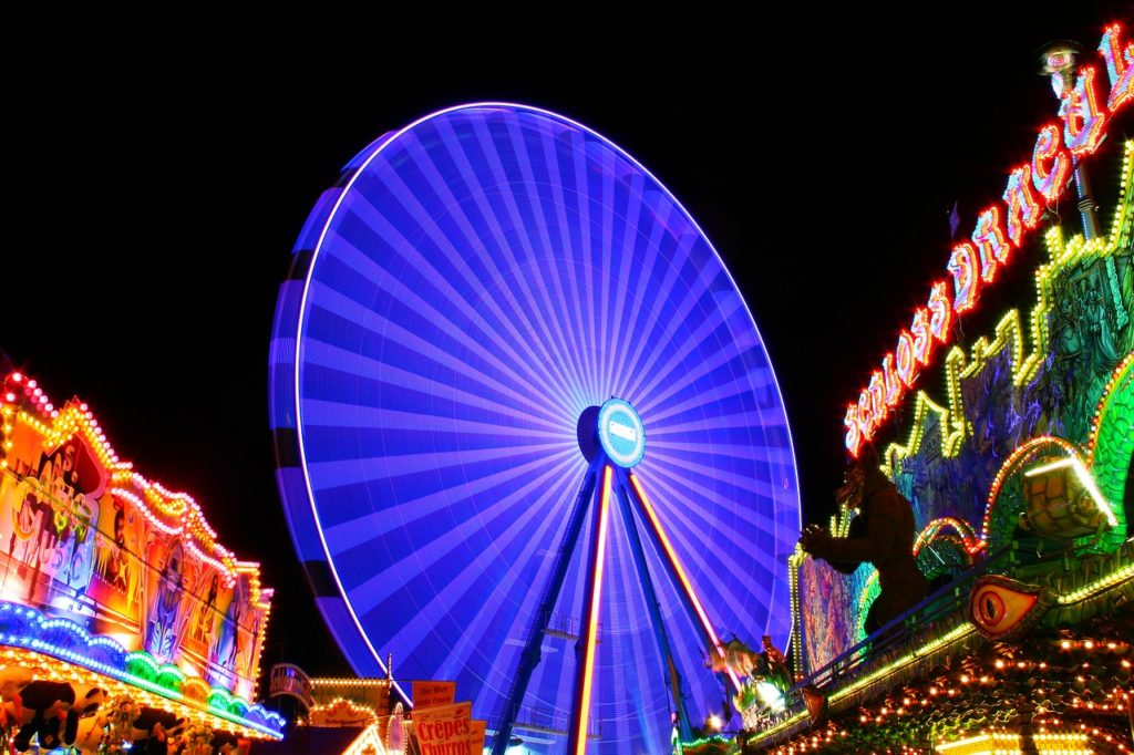 Volksfest / Riesenrad (Symbolbild Pixabay)