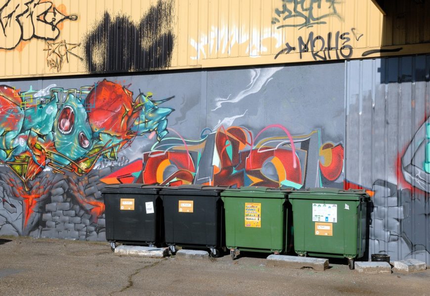 Sachbeschädigungen durch Graffiti in Lappersdorf