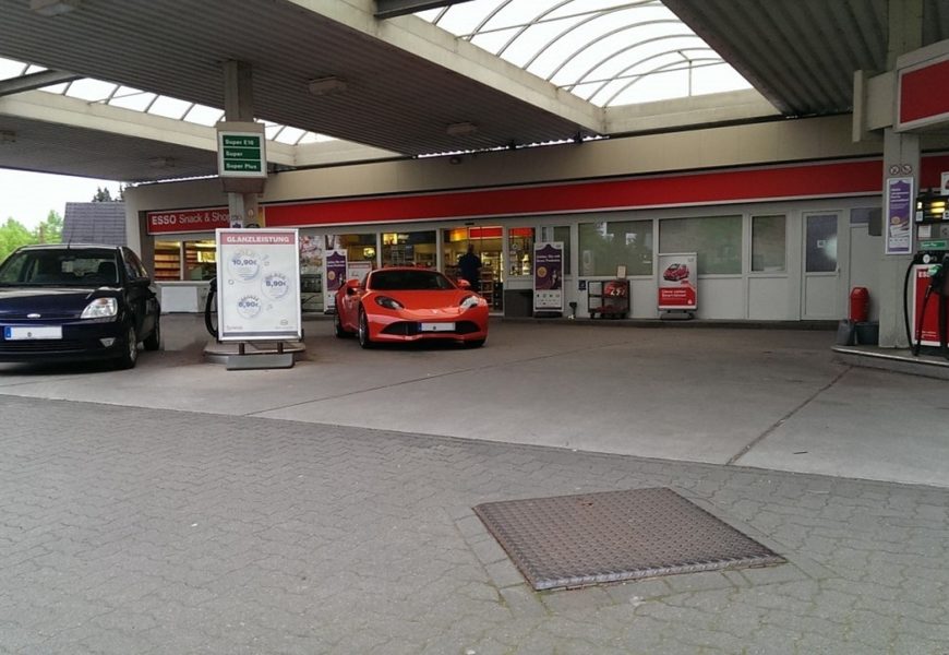 Diebstahl aus Tankstelle