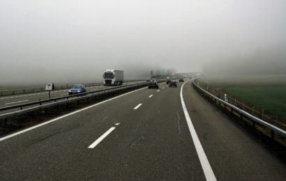 Auf der A6 in Schlangenlinien unterwegs