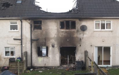 Brand in einem Einfamilienhaus in Schierling