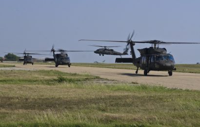 US-Manöver im November – Gefechts- und Helikopter-Landeübungen