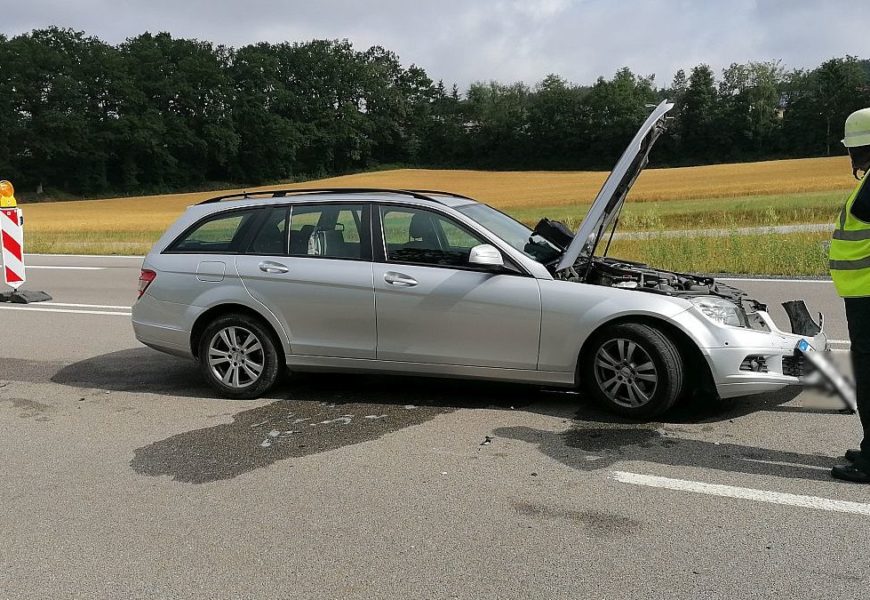Verkehrsunfall auf der B85 bei Schäflohe
