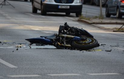 Zwei Verkehrsunfälle mit verletzten Motorradfahrern