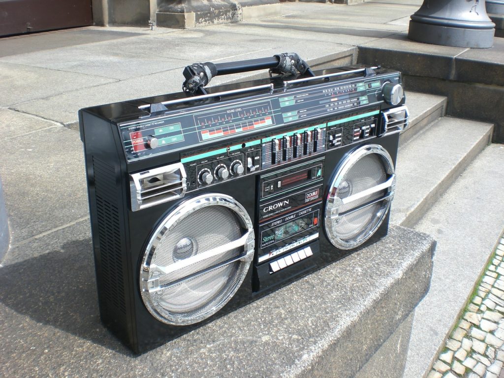 Symbolbild Ghettoblaster