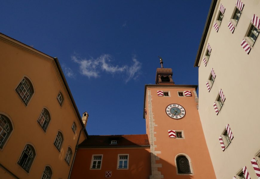 Sich fortbewegende Versammlung in Regensburg am Samstag