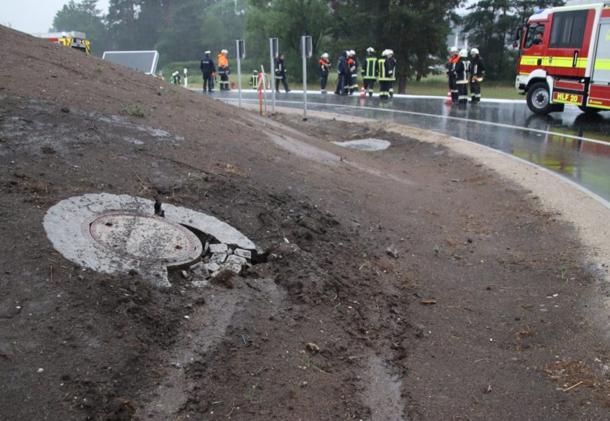 Verkehrsunfall unter Alkoholeinfluss am neuen Kreisverkehr in Grafenwöhr
