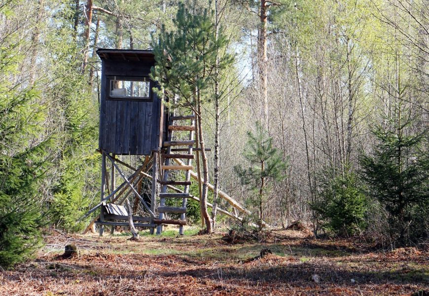 Hochsitze mutwillig beschädigt