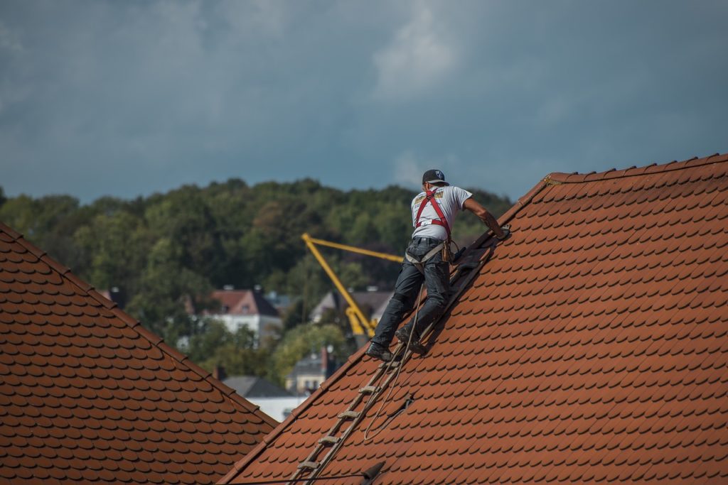 Symbolbild Dachdecker