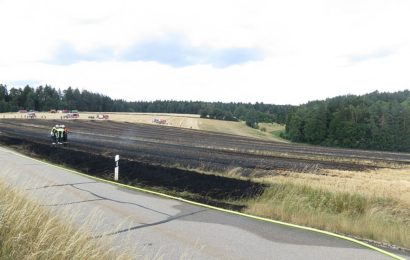 Feldbrand in Unterbernstein – offizieller Polizeibericht