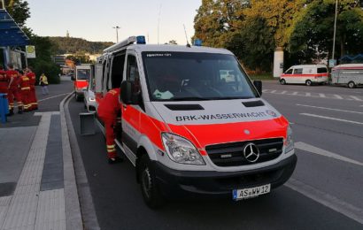 Herrmann gratuliert der Wasserwacht zum 140jährigen Jubiläum