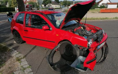 Verkehrsunfall bei Pösing