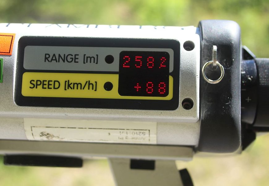Geschwindigkeitsmessungen auf der B22 zwischen Kemnath und Erbendorf