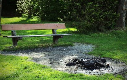 Brandgefahr eines Waldstückes am „Pleußener Meer“