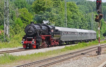 Dampfzugfahrten in Amberg wegen Waldbrandgefahr abgesagt