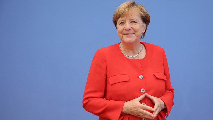 Bis 2021 will Angela Merkel Kanzlerin der Deutschen bleiben. Copyright: ZDF/picture alliance/dpa/Michael Kappeler