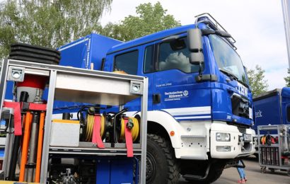 Beim Gassigehen in Schwandorf festgefahren