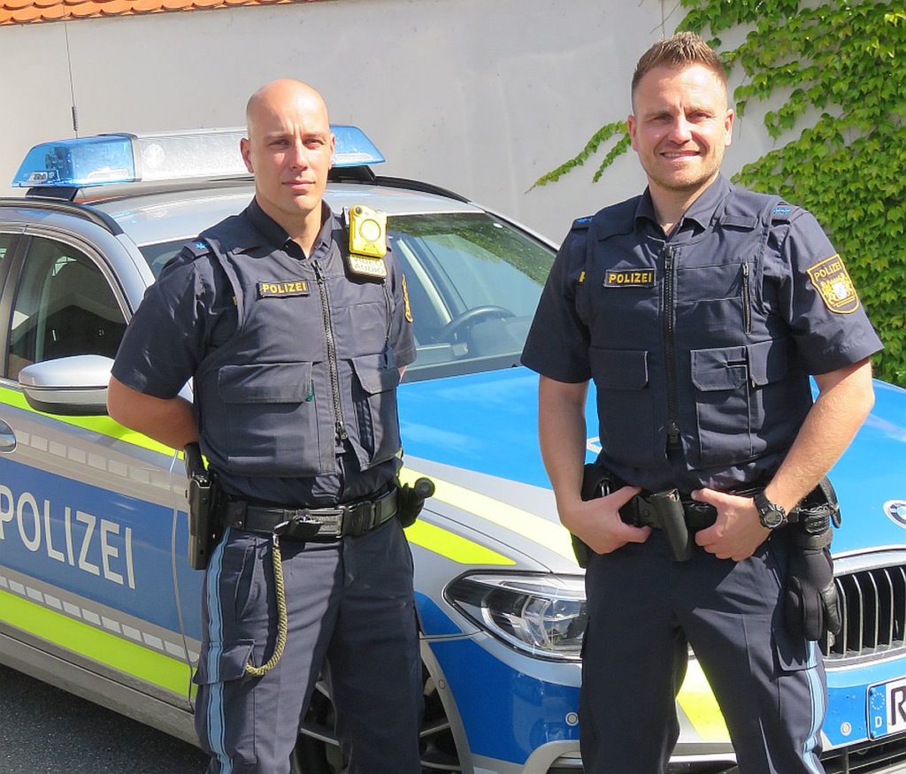 Body-Cams werden nun auch in Waldmünchen eingesetzt Foto: Polizei